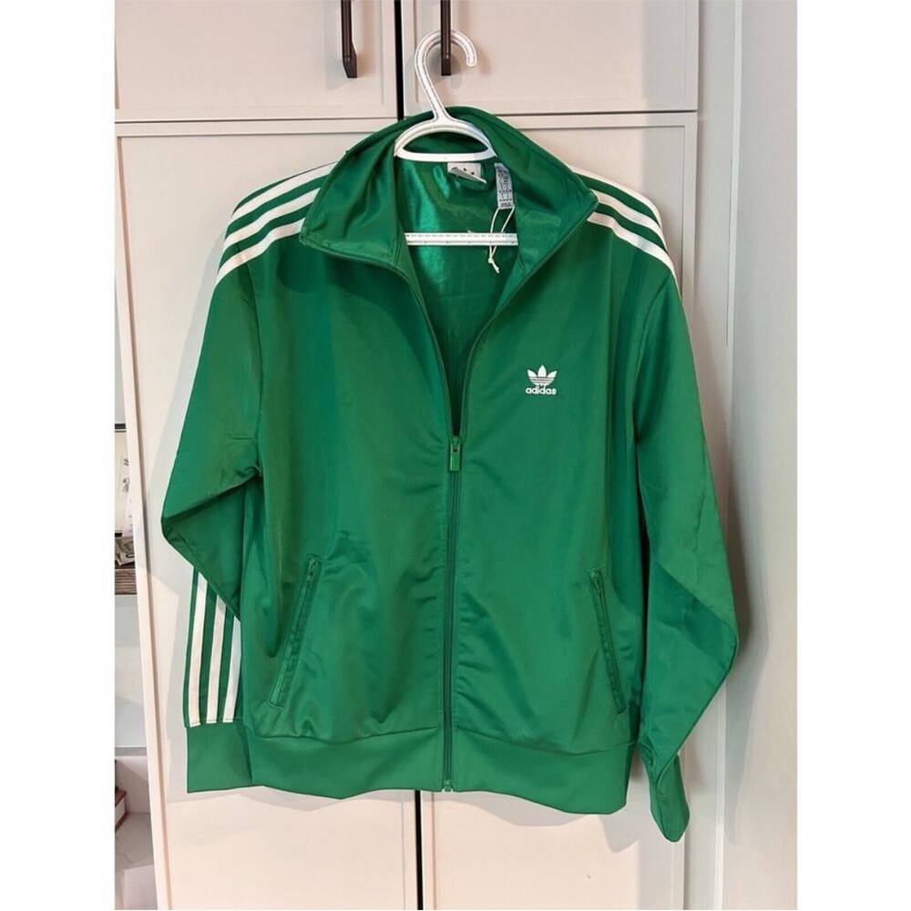 adidas tricolor green firebird originals jacket Small